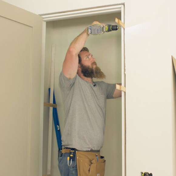 Door-Installation